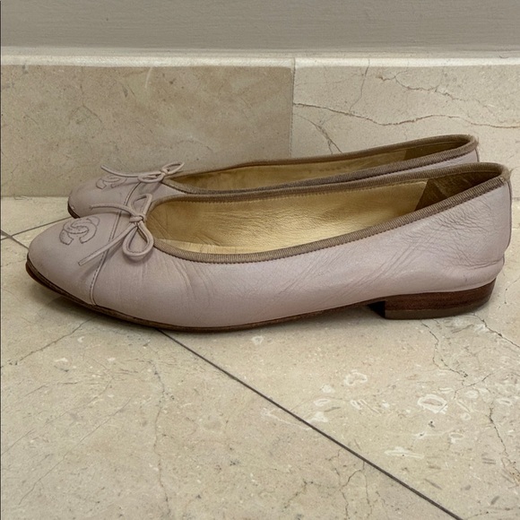 Chanel pink ballet flats. Size 39 1/2 - Picture 6 of 9